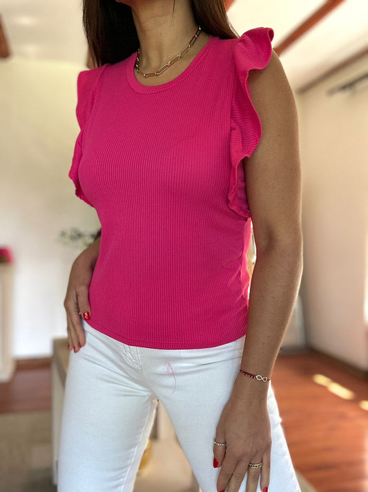 Polera Napoles Fucsia