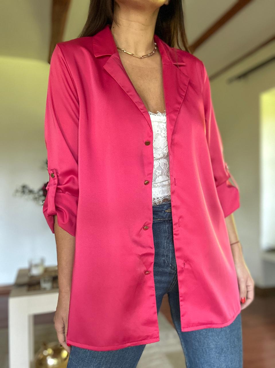 Blazer Lucia Fucsia