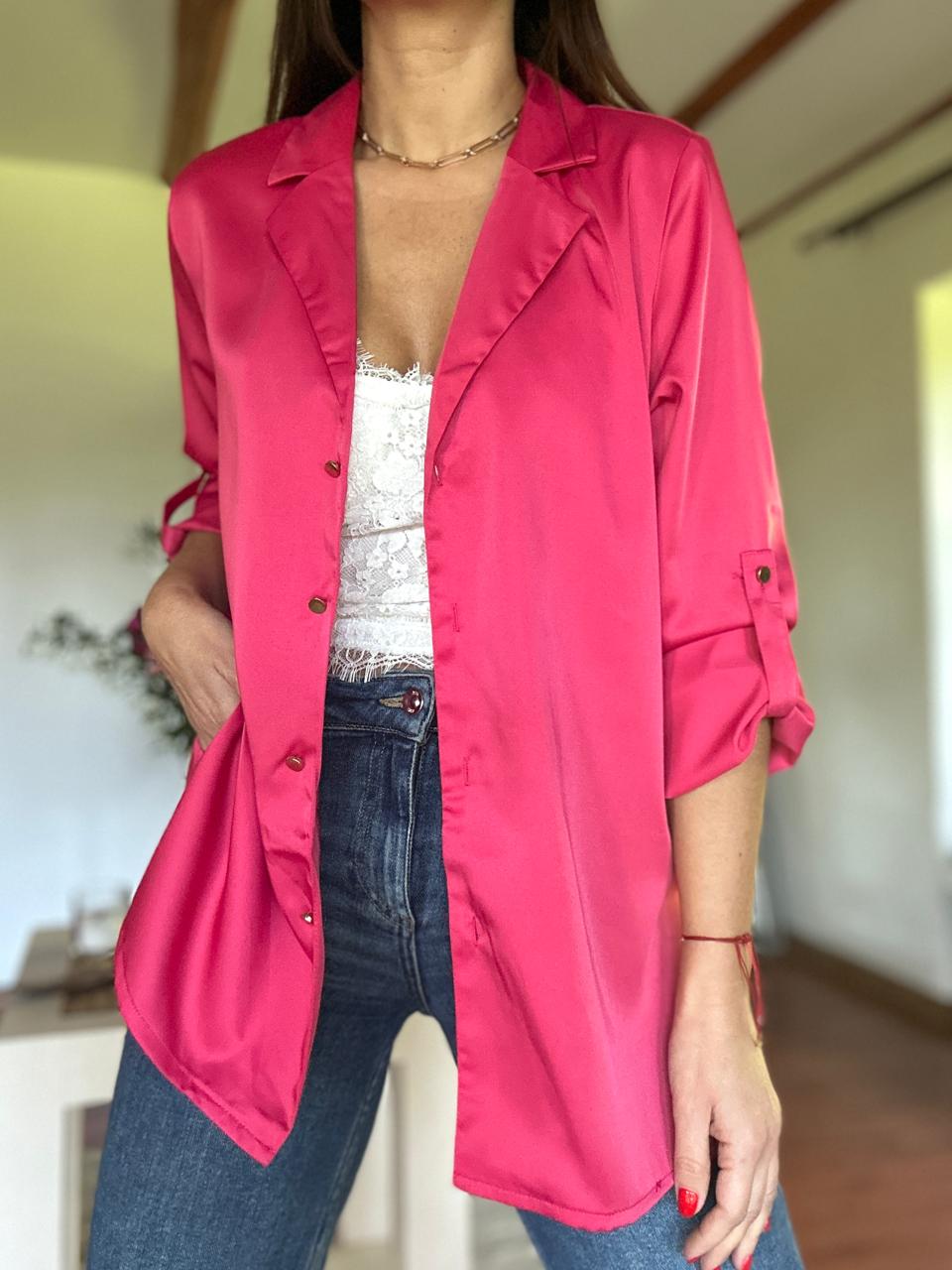 Blazer Lucia Fucsia