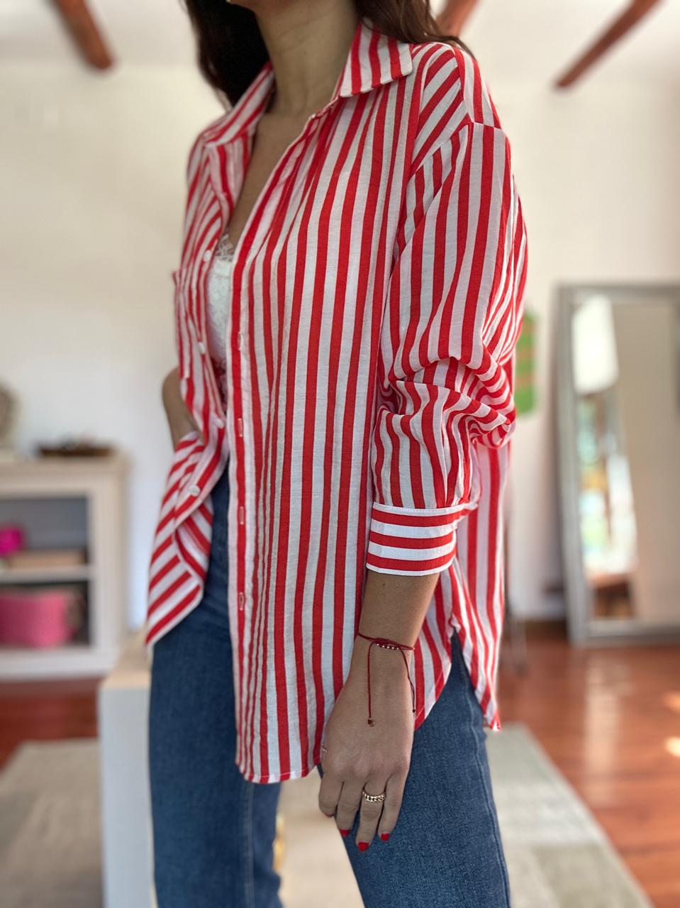 Blusa Panama Rojo