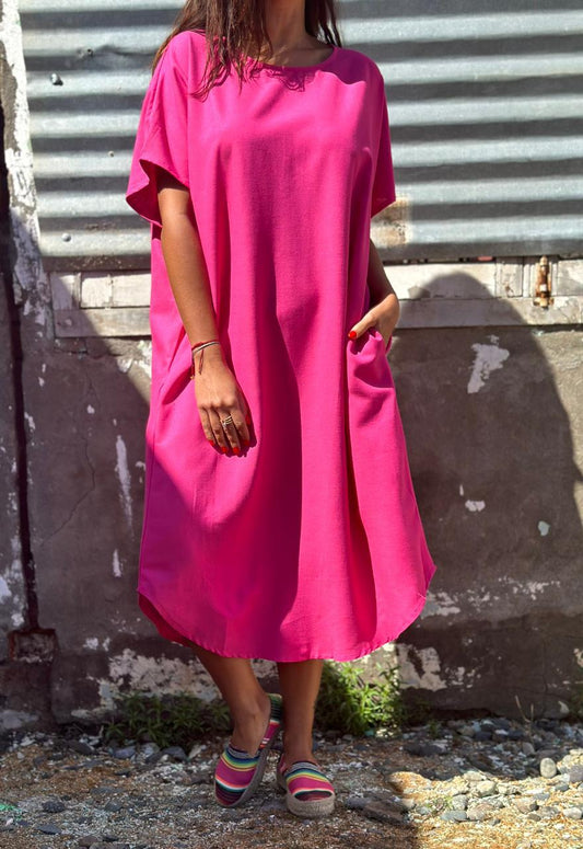 Vestido Lima Fucsia