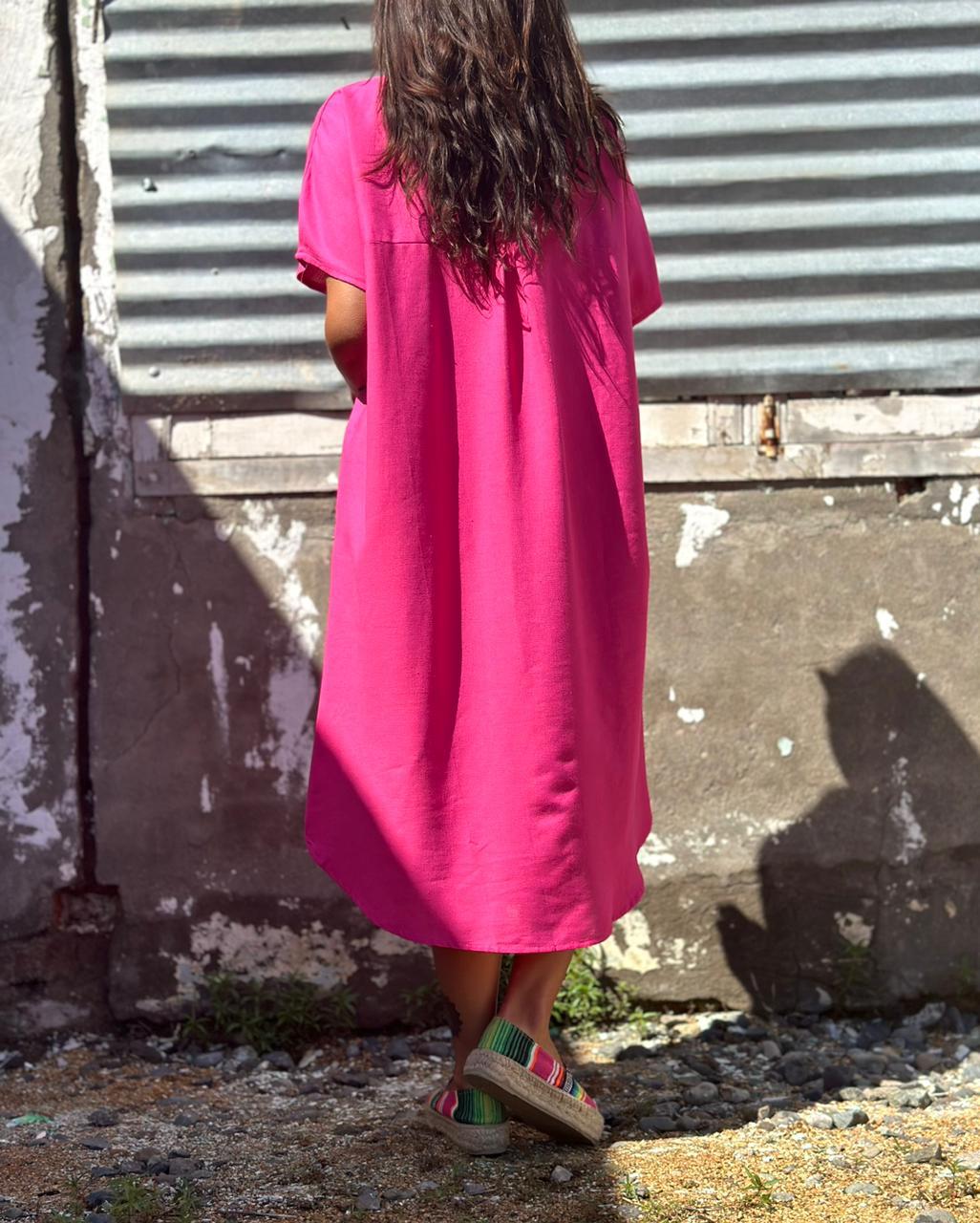 Vestido Lima Fucsia