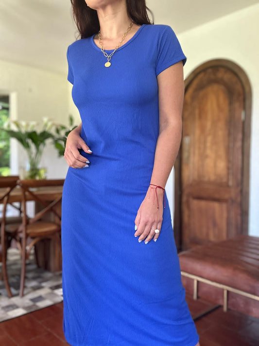 Vestido Moscú Azul