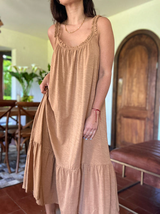 Vestido Lucca Camel