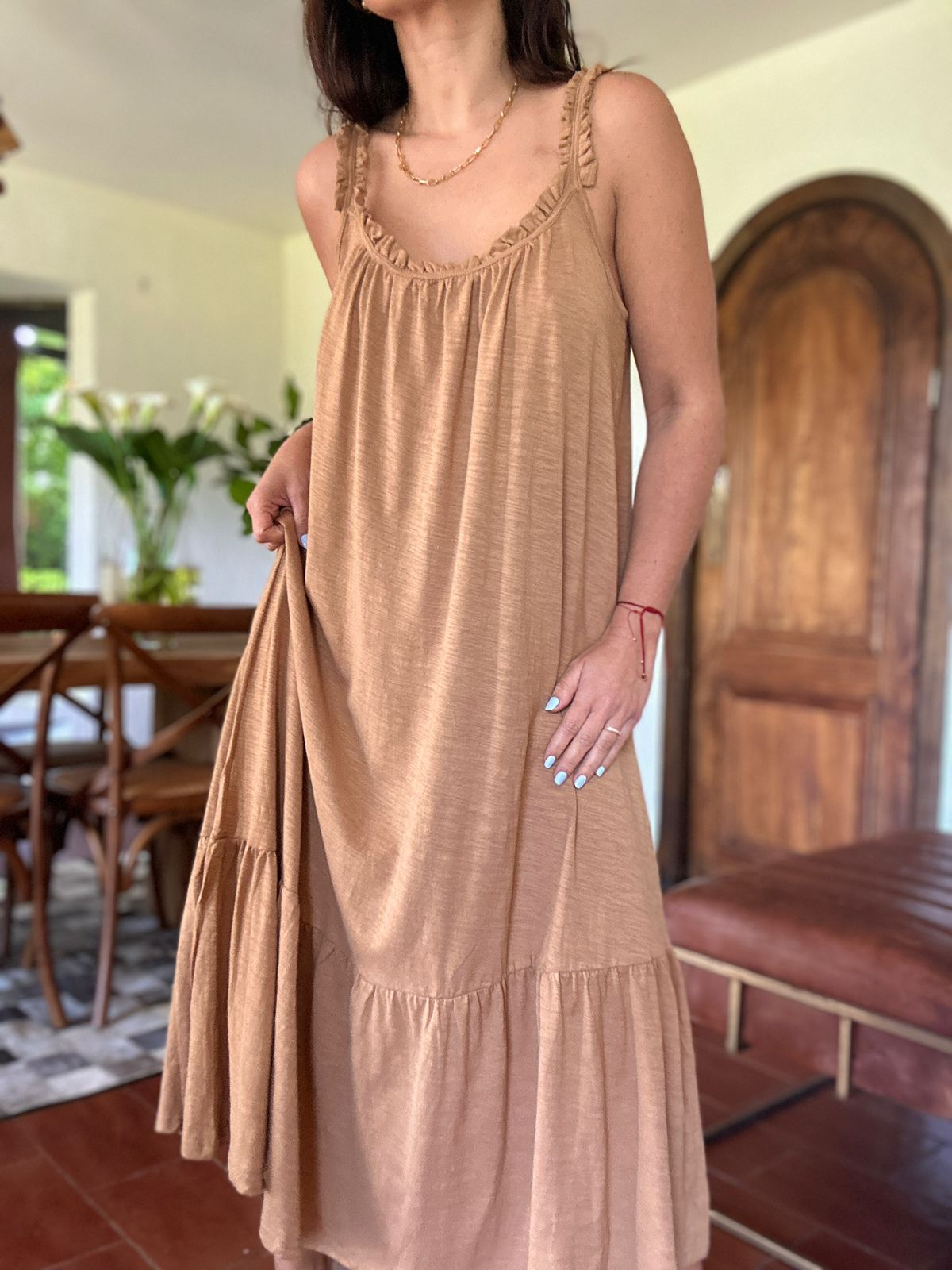 Vestido Lucca Camel