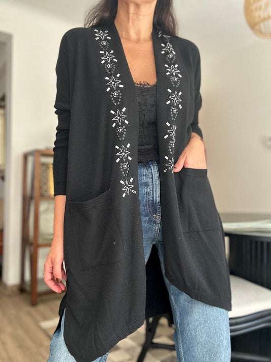 Cardigan Perú Negro