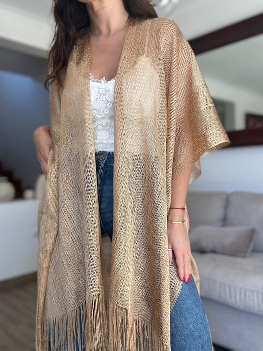 TAPADO KIMONO PALERMO DORADO