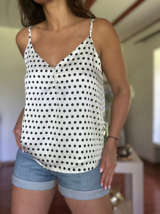 Blusa Malvinas Blanca