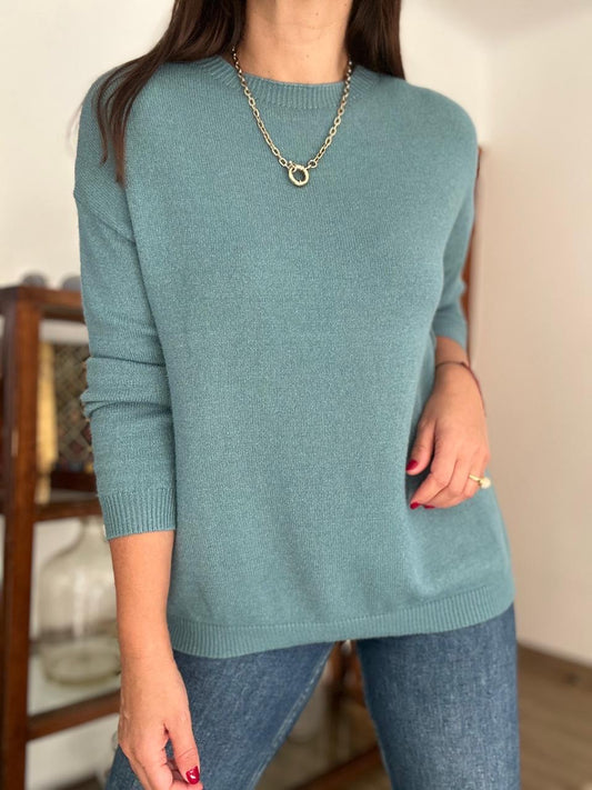 Sweater Italia Turqueza
