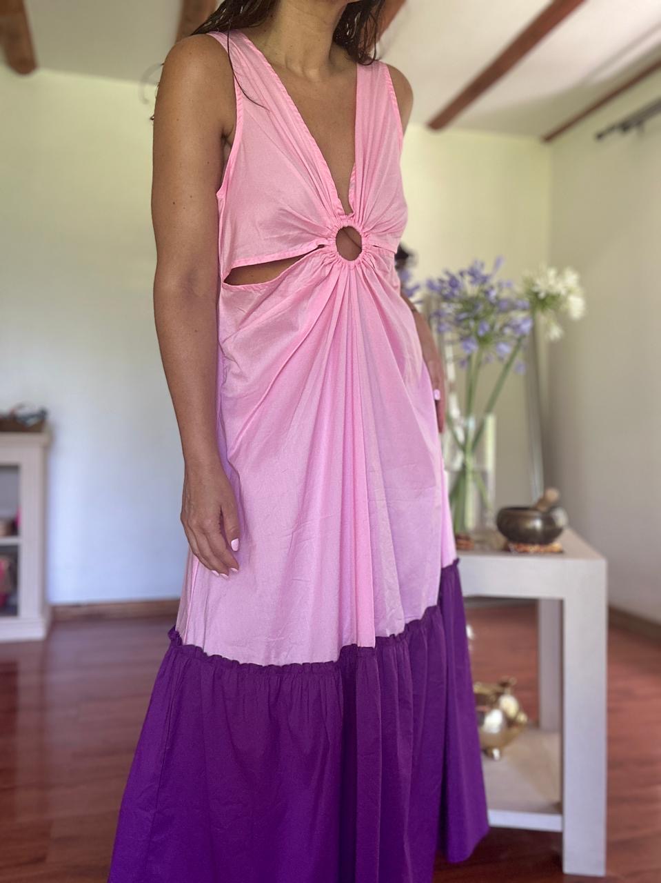 Vestido Jordania Rosado