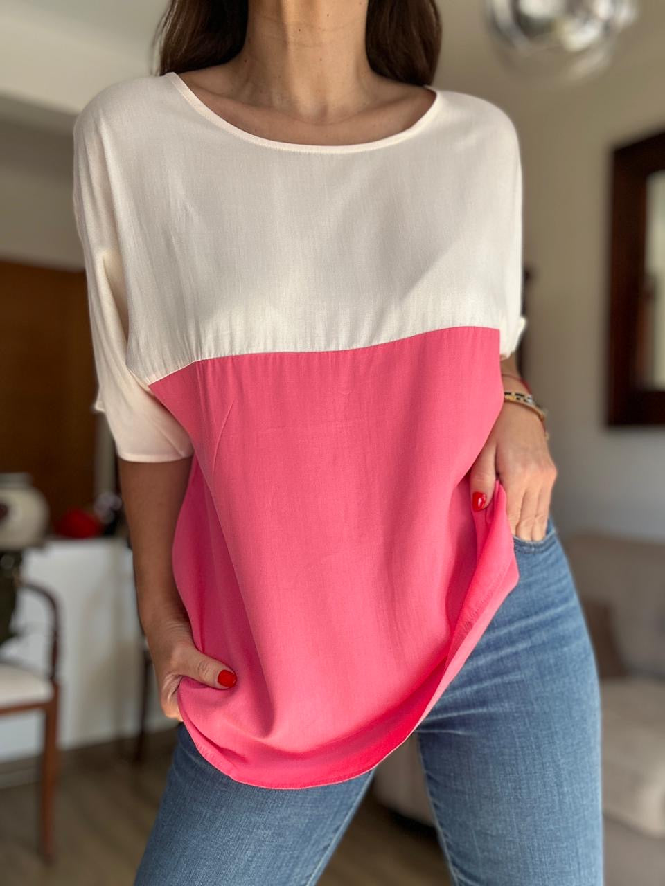 Blusa Banes Fucsia