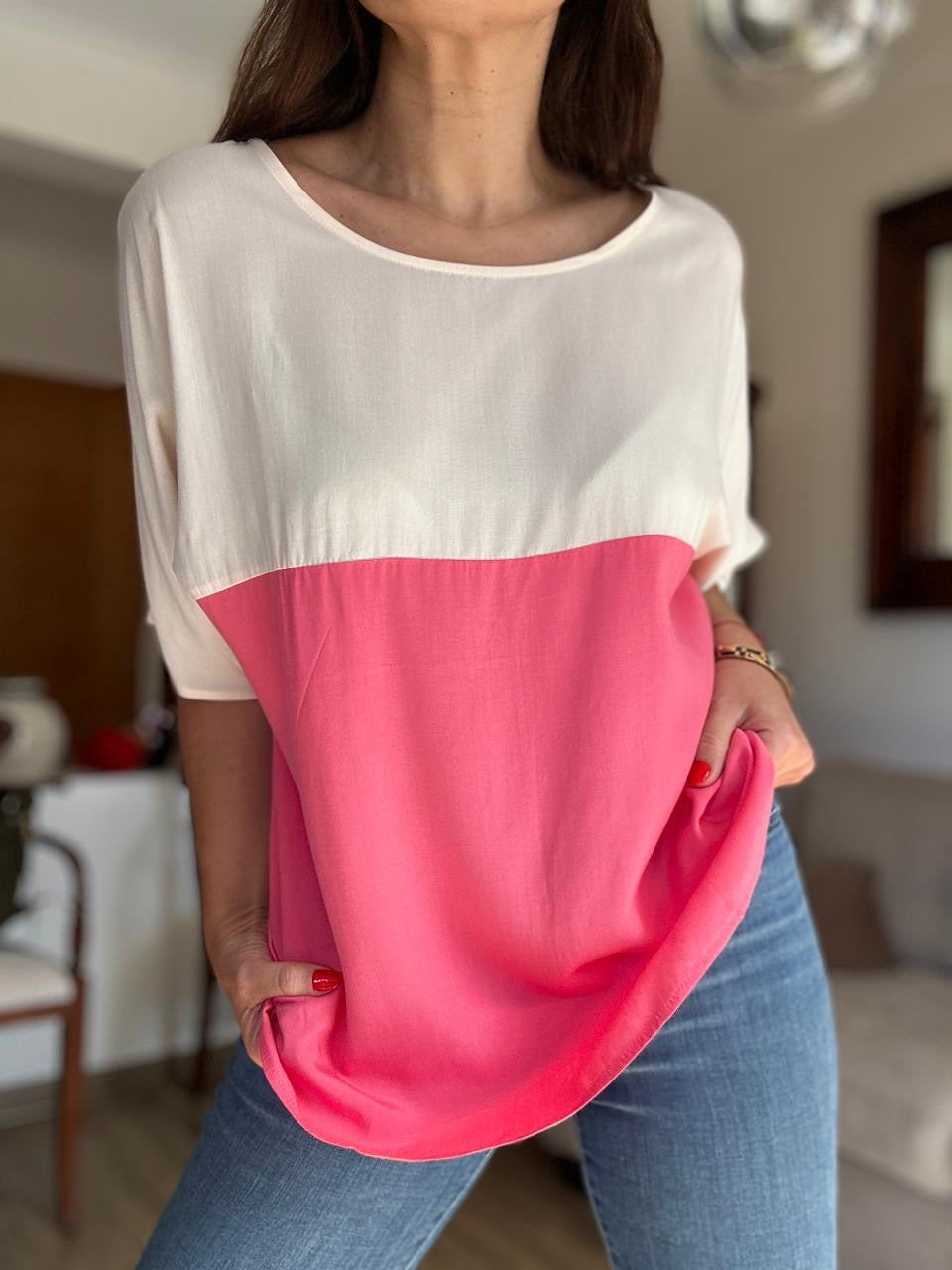 Blusa Banes Fucsia