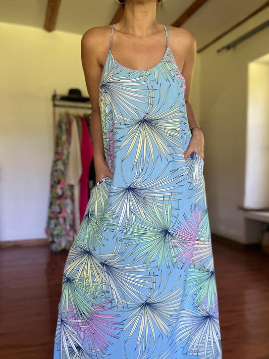 Vestido Niza Celeste