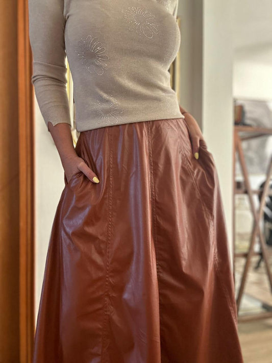 FALDA JORDANIA CAMEL