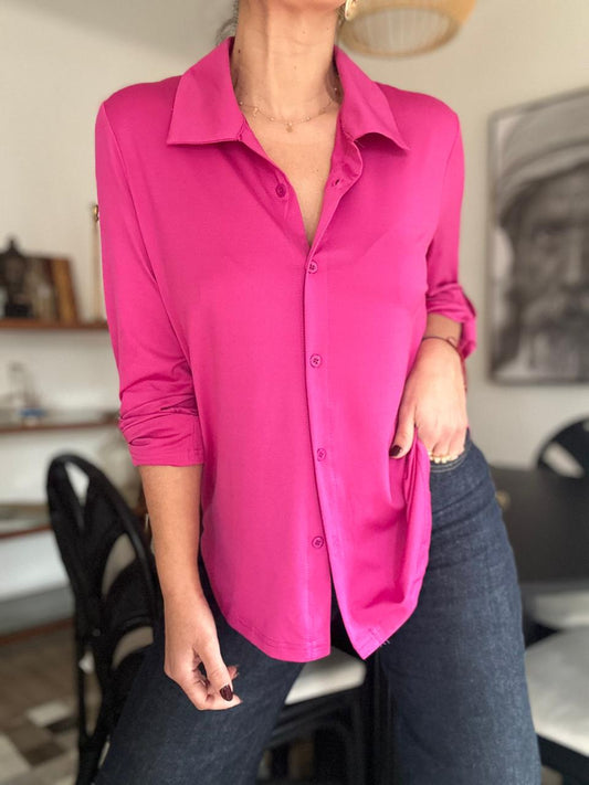 BLUSA MEXICO FUCSIA