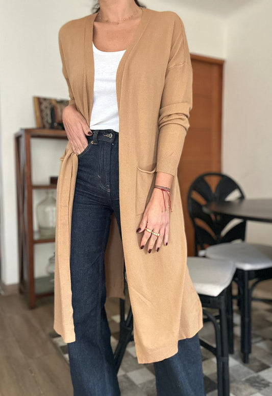 CHALECO VENECIA CAMEL