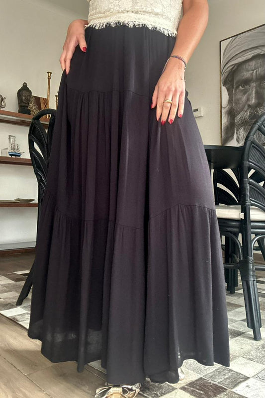 FALDA FLORENCIA NEGRA