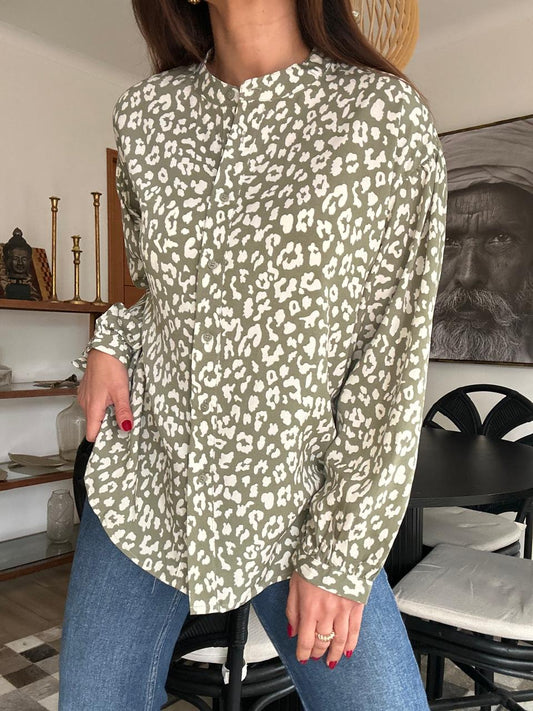 BLUSA INDIA VERDE