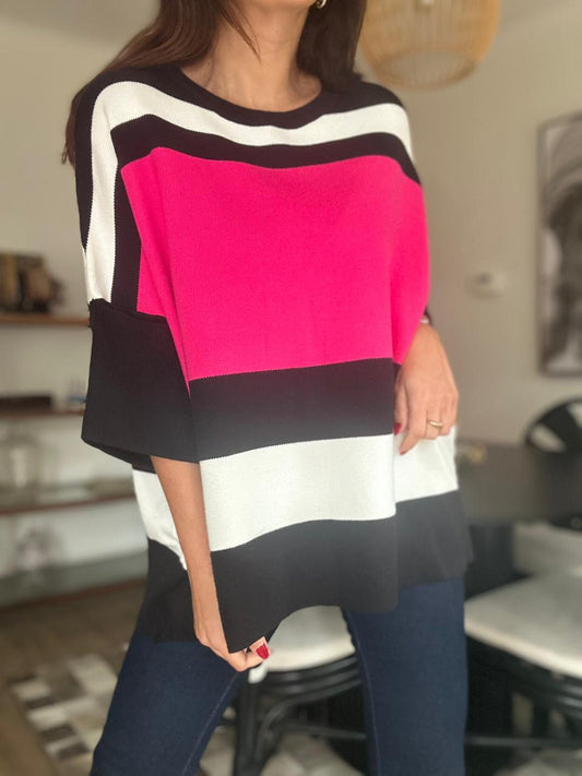 SWEATER TORONTO FUCSIA