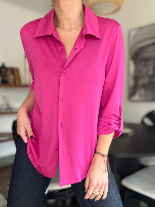 BLUSA MEXICO FUCSIA