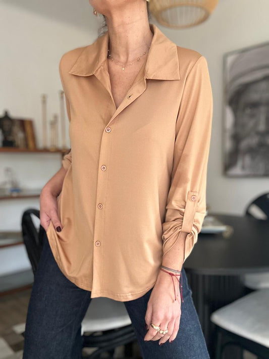 BLUSA MEXICO CAMEL