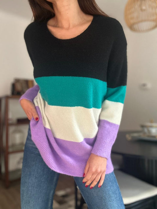 SWEATER PASADENA LILA