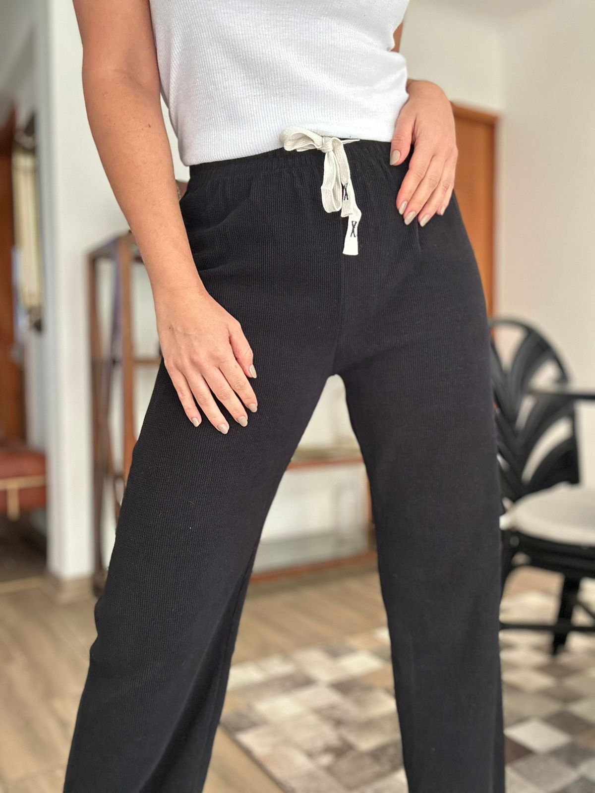 PANTALON FONTANA NEGRO