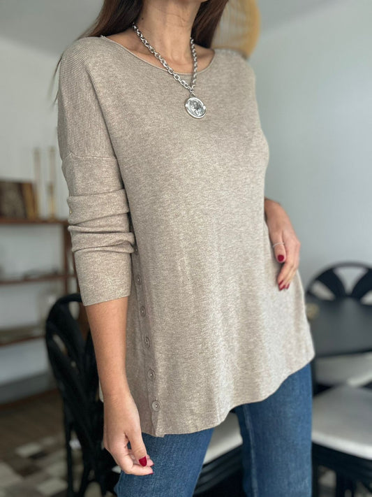SWEATER GIRONA BEIGE