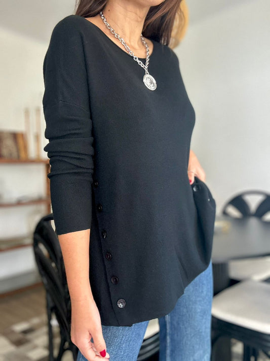 SWEATER GIRONA NEGRO