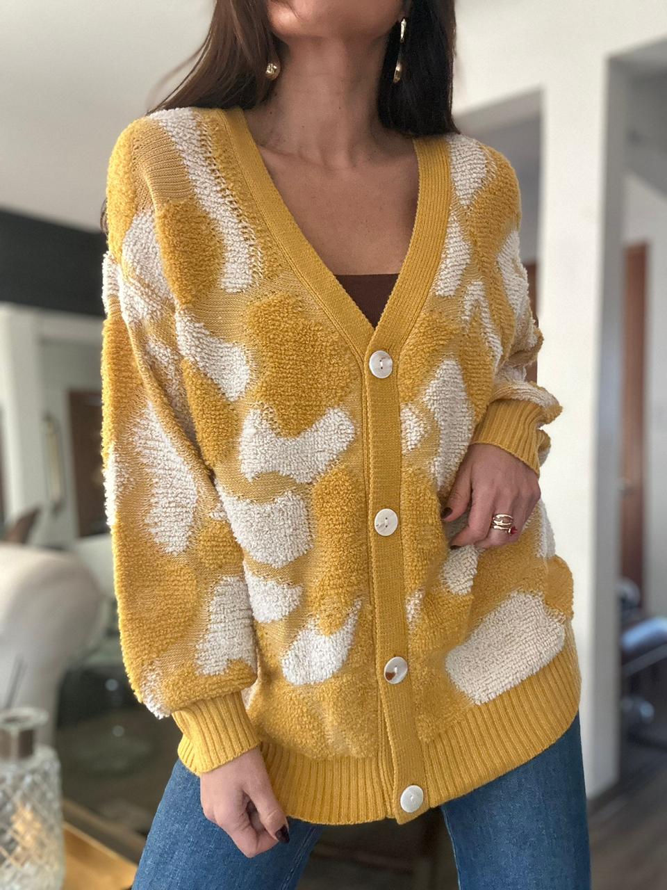 SWEATER SANTA CRUZ AMARILLO