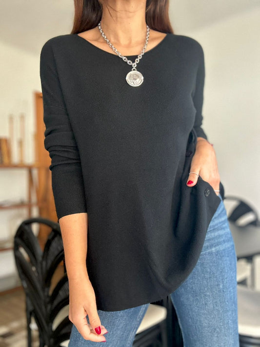 SWEATER GIRONA NEGRO