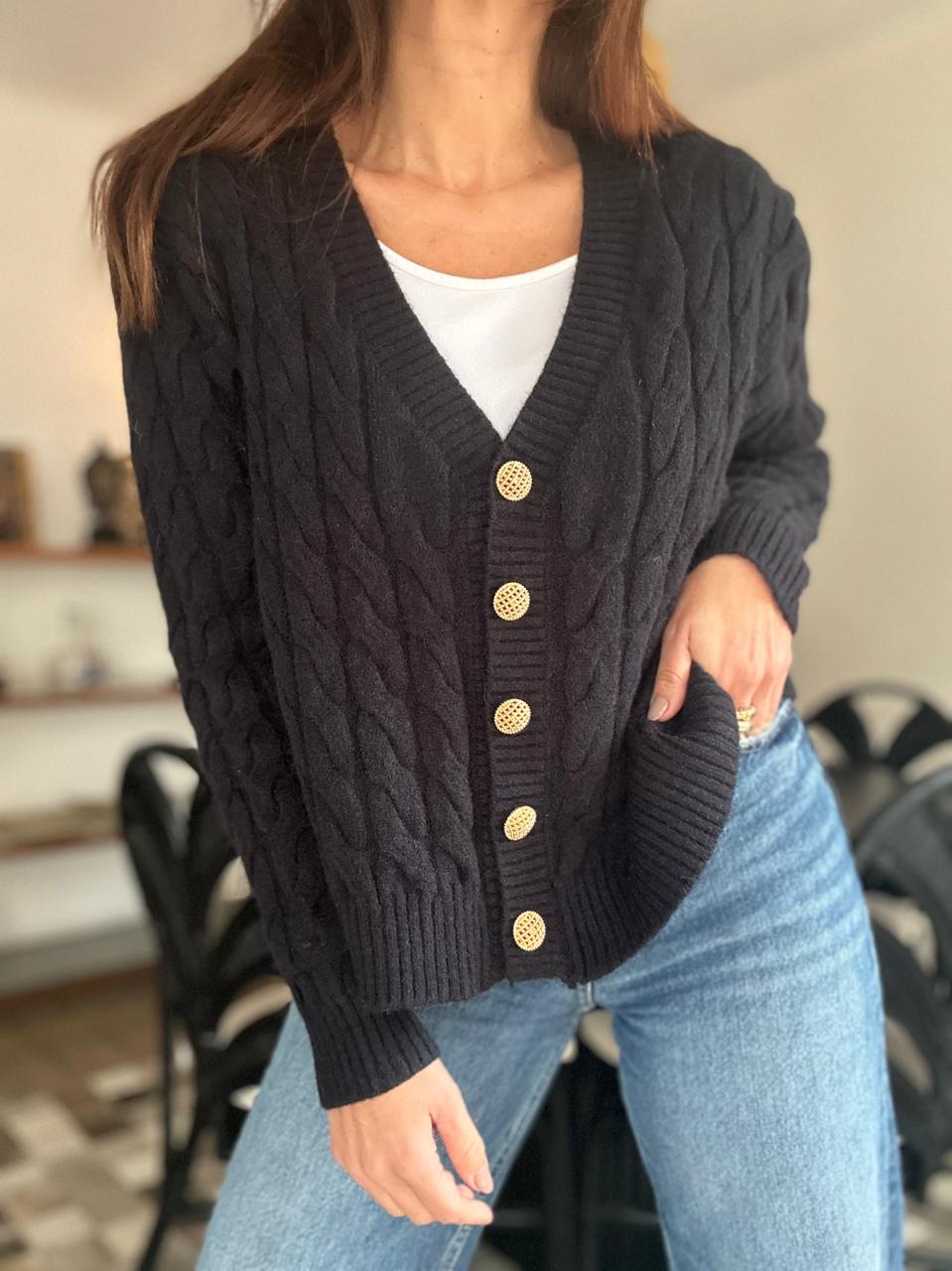 SWEATER BILBAO NEGRO