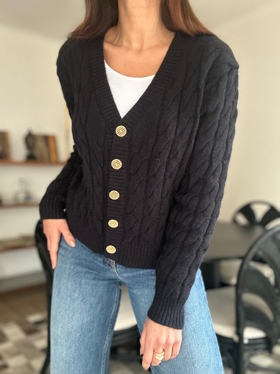 SWEATER BILBAO NEGRO