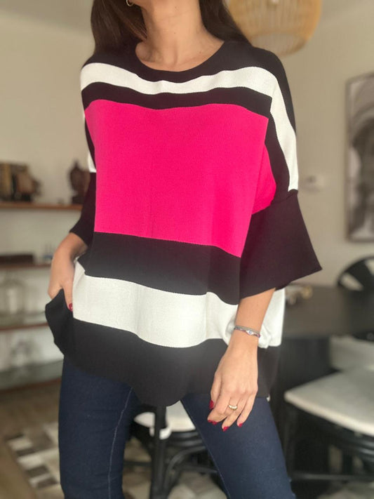 SWEATER TORONTO FUCSIA