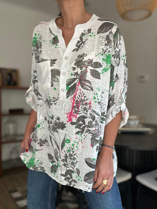 BLUSA FLORIDA CRUDO
