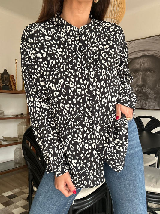 BLUSA INDIA NEGRA