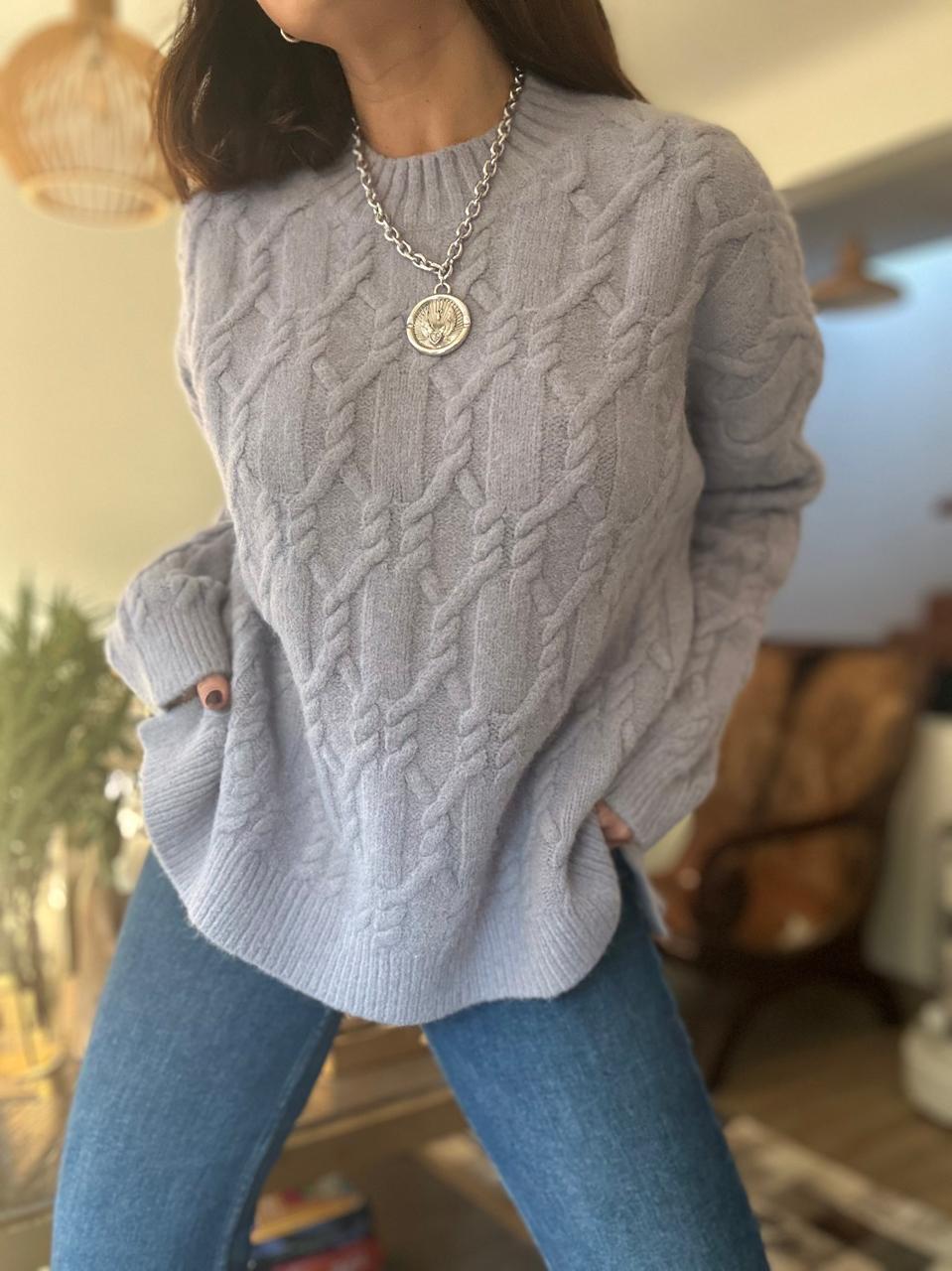 SWEATER SAN JOSE LILA