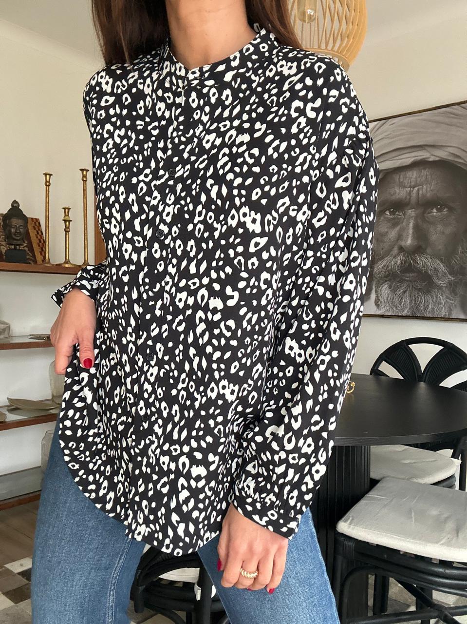 BLUSA INDIA NEGRA