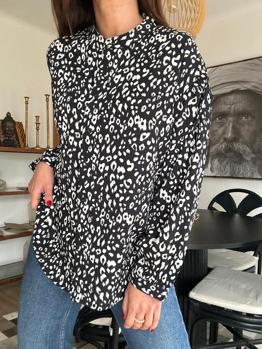 BLUSA INDIA NEGRA