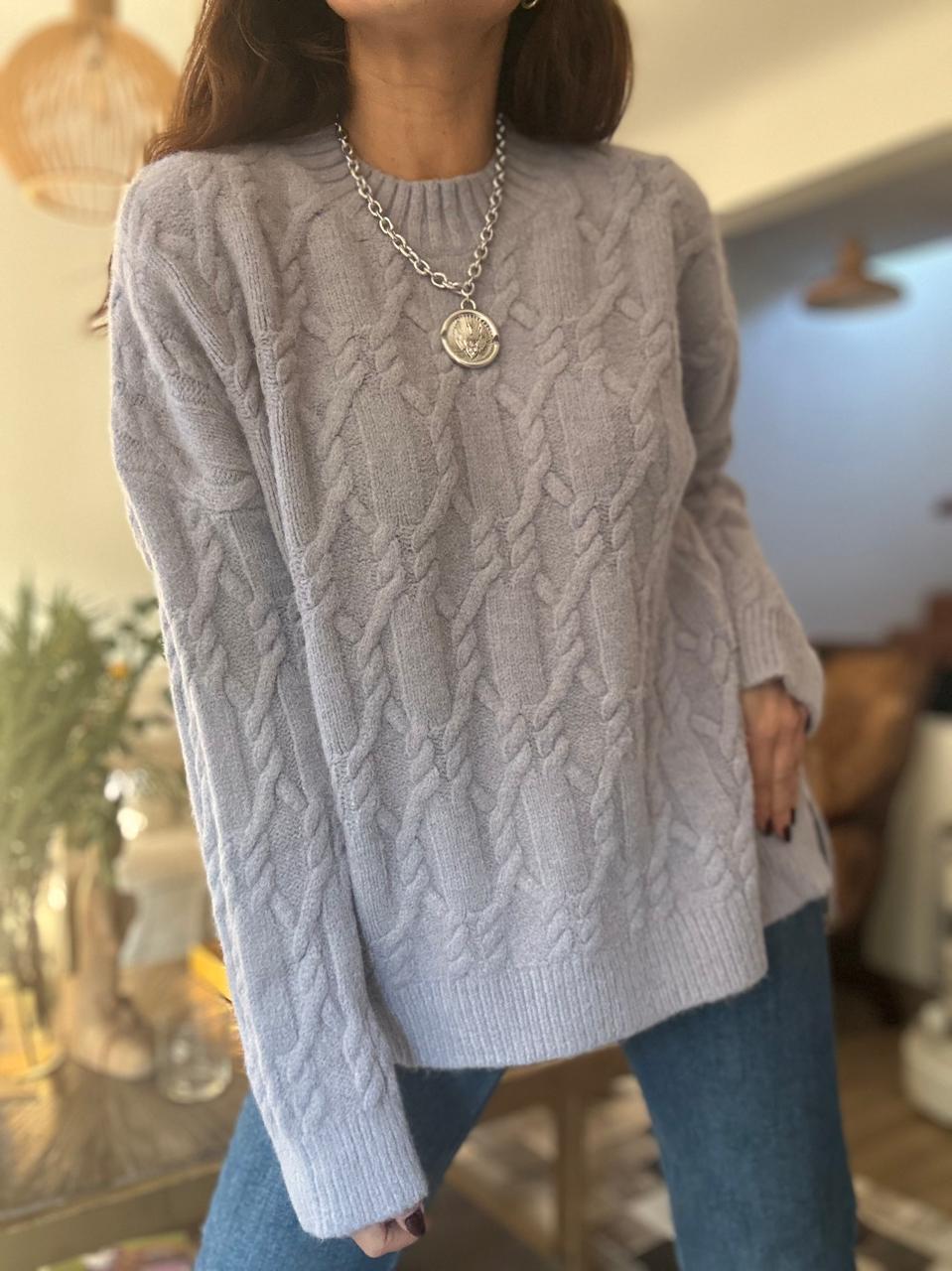 SWEATER SAN JOSE LILA
