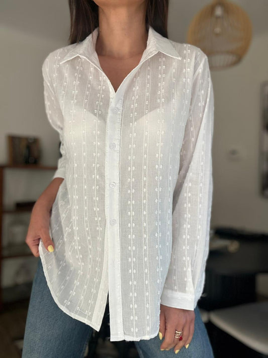 BLUSA SIRIA BLANCA