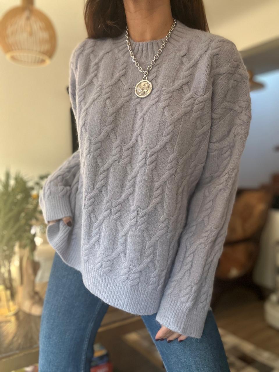 SWEATER SAN JOSE LILA