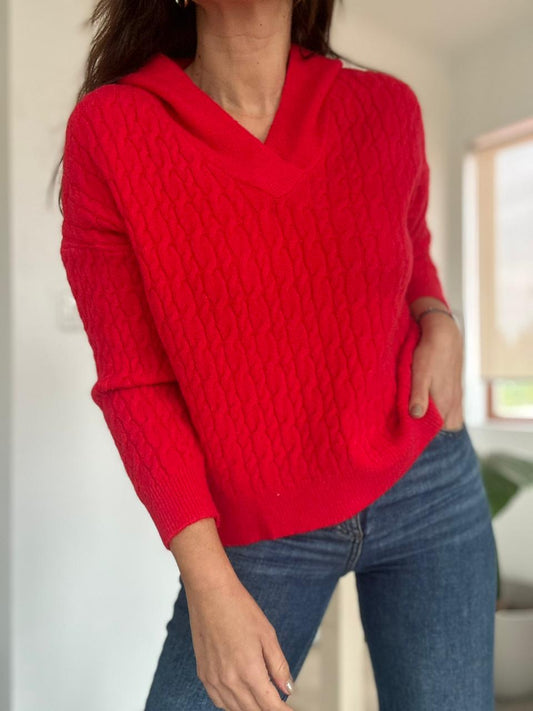 SWEATER VIRGINIA ROJO