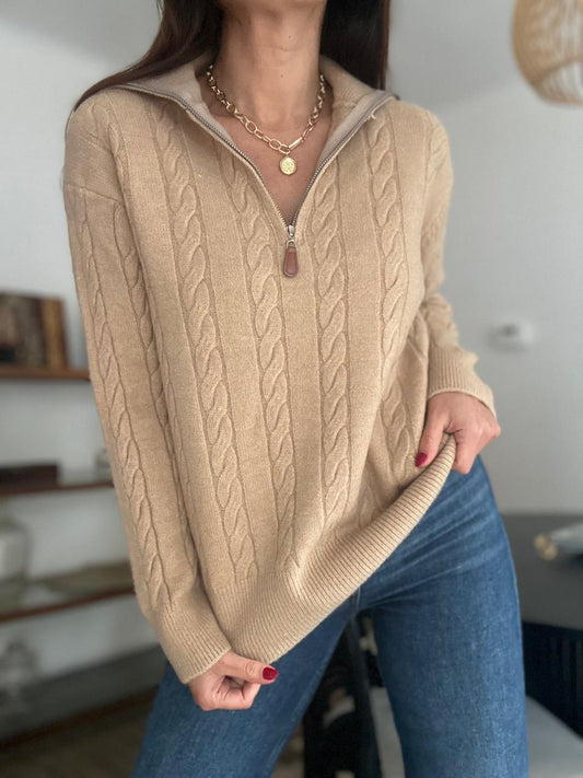 SWEATER MEMPHIS BEIGE