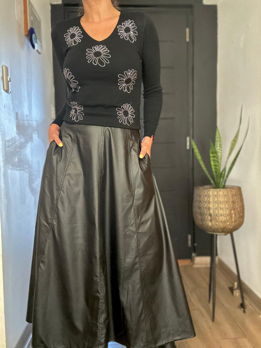 FALDA JORDANIA NEGRA