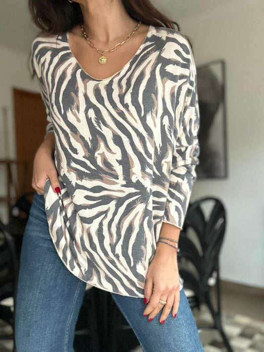 POLERA COSTA RICA BEIGE