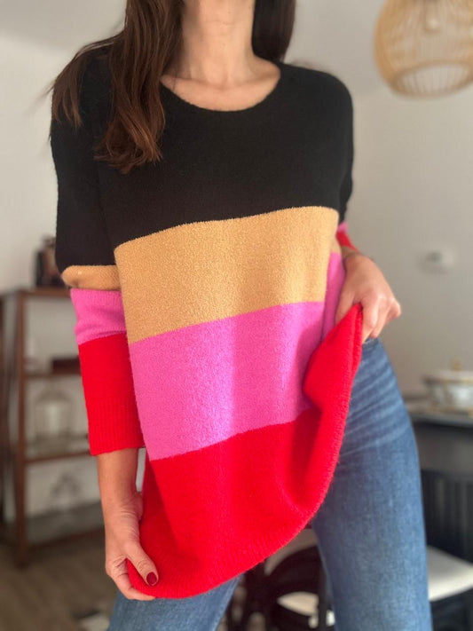 SWEATER PASADENA ROJO