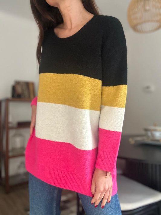 SWEATER PASADENA FUCSIA