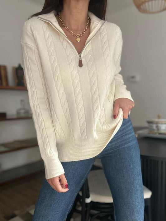 SWEATER MEMPHIS BLANCO
